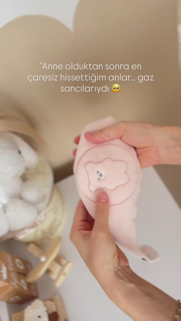 Kiraz Çekirdeği Dolgulu Kolik Bebek Kemeri