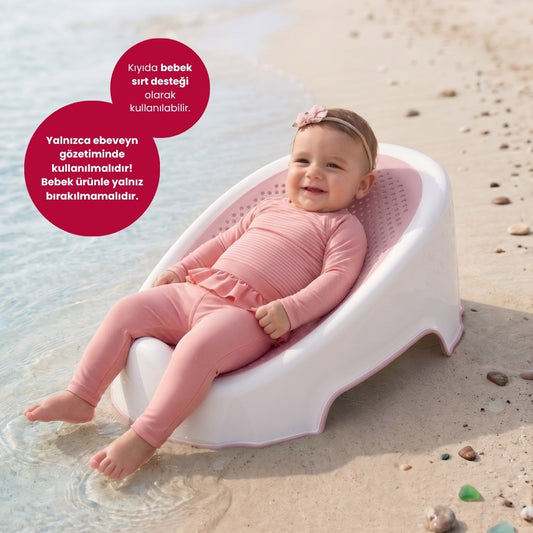 Bebek Banyo Soft Küvet Desteği, Plaj Sırt Desteği